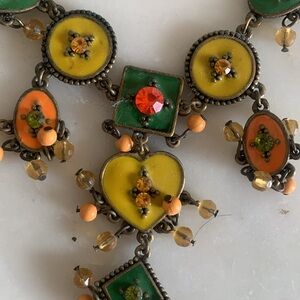 Eclectic colourful neacklace